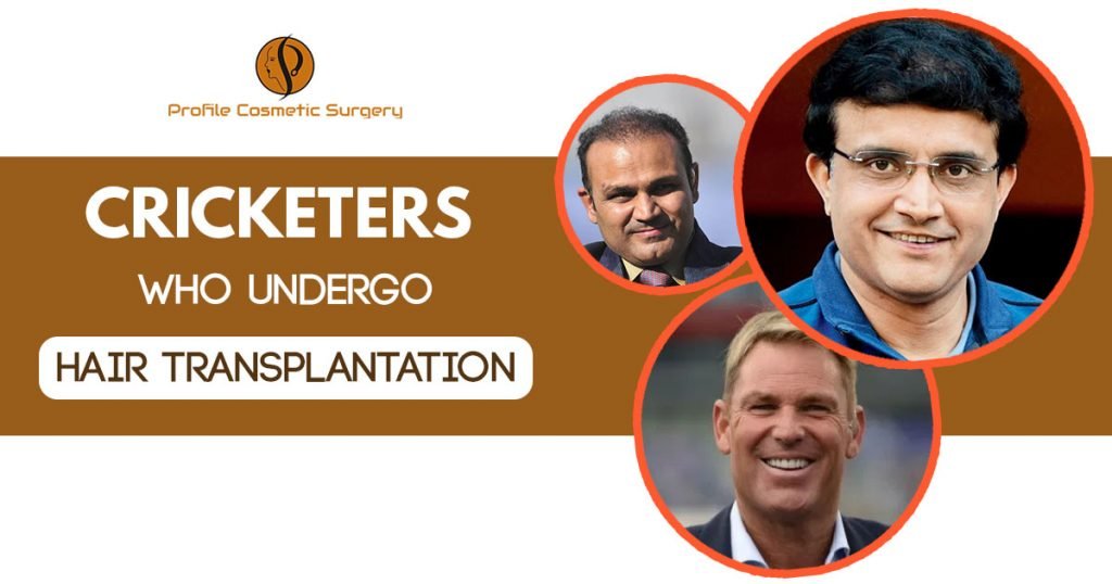 Cricketers who undergo hair transplantation